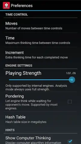 DroidFish Chess скриншот 2