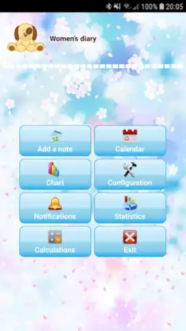 Women’s diary скриншот 4