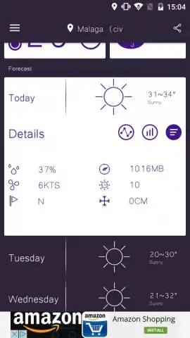 Sasha Weather FREE скриншот 2