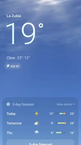 Weather - By Xiaomi скриншот 1