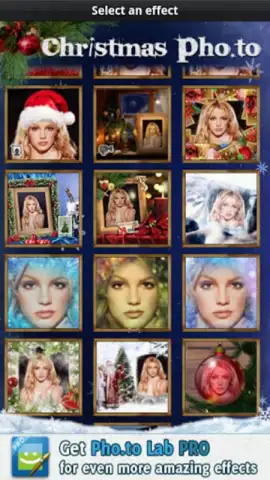 Christmas Pho.to Frames скриншот 1