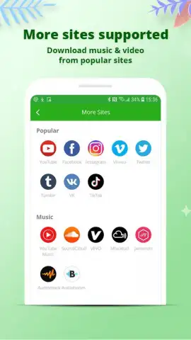 AnyVid - HD Video Downloader скриншот 3
