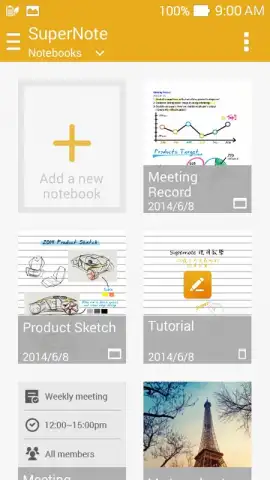 ASUS SuperNote скриншот 4