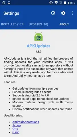 APKUpdater скриншот 4