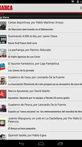Marca.com скриншот 1