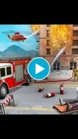 Rescue Fire Truck Simulator 3D скриншот 1