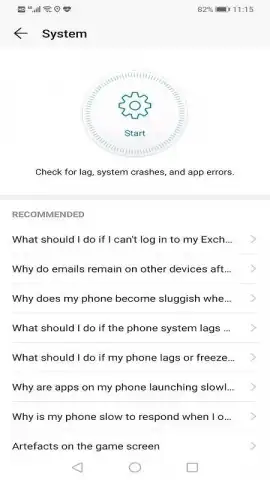 HUAWEI Smart diagnosis скриншот 2