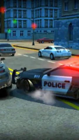 Police Car Drift شرطة الهجوله скриншот 9