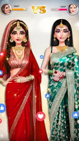 Fashion Dress Up Wedding Games скриншот 4