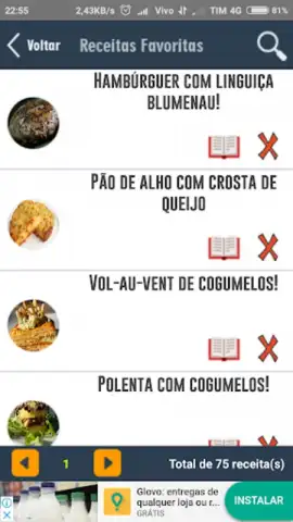 Receitas Supreme скриншот 1