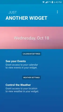 Another Widget скриншот 2
