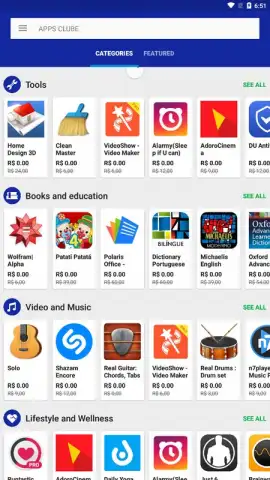 APPS CLUBE скриншот 4