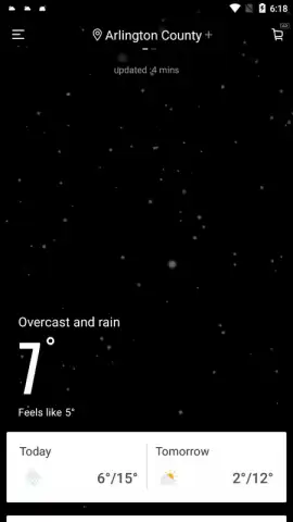Apex Weather скриншот 1
