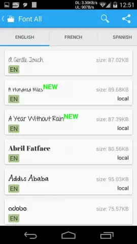 iFont (Expert of Fonts) скриншот 3