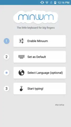 Minuum Keyboard скриншот 8