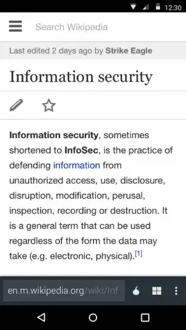 Krypton Anonymous Browser скриншот 2