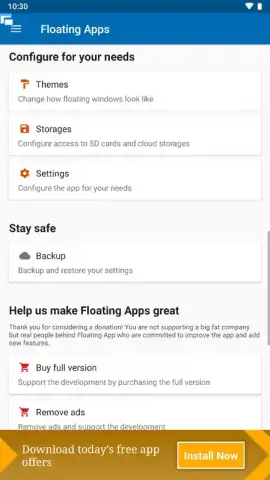 Floating Apps скриншот 19