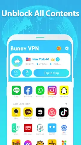 Bunny VPN Proxy скриншот 3