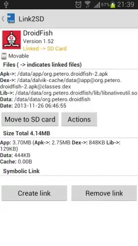 Link2SD скриншот 4