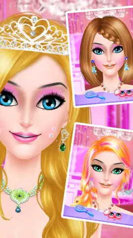 Royal Princess Makeup Salon скриншот 5