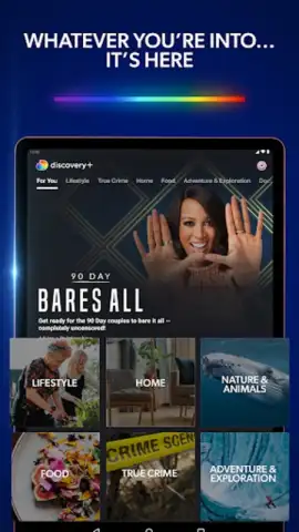 discovery+ (Android TV) скриншот 2