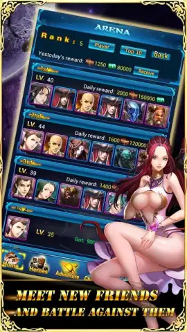 Heroes of Galaxy скриншот 2
