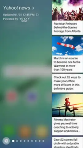 Samsung Apps edge скриншот 3