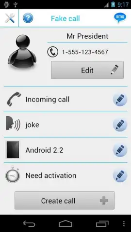 Ложный вызов и SMS скриншот 8