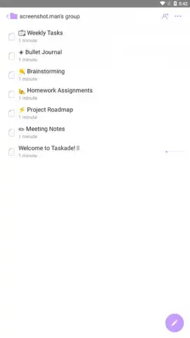 Taskade скриншот 3