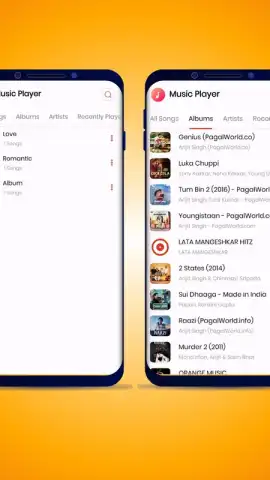 AMP Music Player скриншот 3