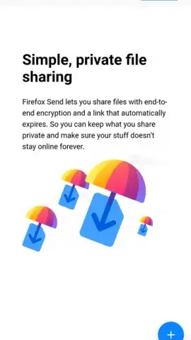 Firefox Send скриншот 3