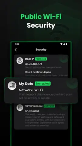 SafeShell VPN - Fast & Secure скриншот 1