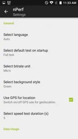nPerf Speed Test скриншот 1