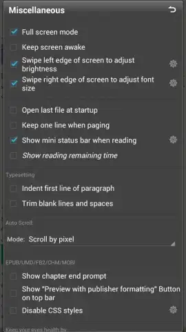Moon+ Reader скриншот 1