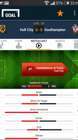 Goal Live Scores скриншот 6