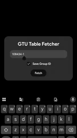 GTU Tables скриншот 2