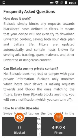 Blokada Slim скриншот 4