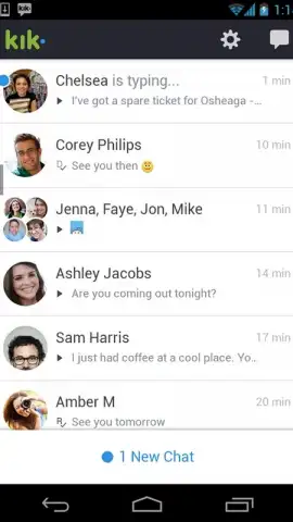 Kik Messenger скриншот 2