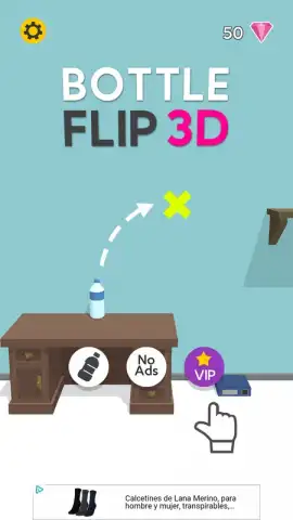 Bottle Flip 3D скриншот 4