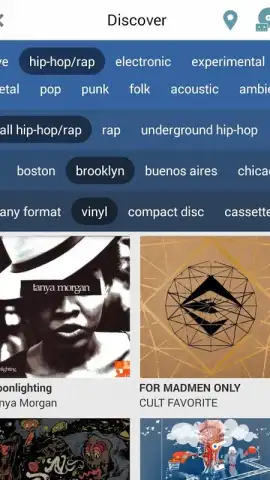 Bandcamp скриншот 4
