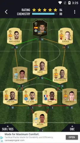 FUT 19 DRAFT by PacyBits скриншот 2