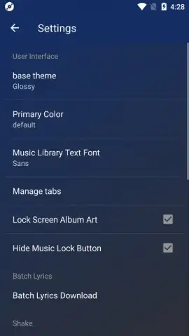 MP3 Music Player скриншот 2