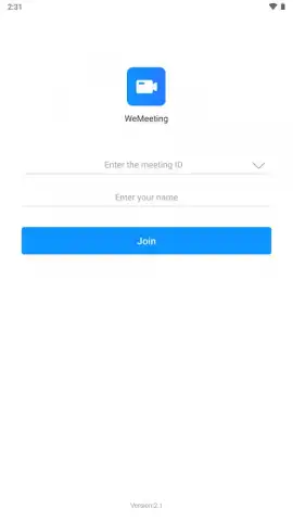 WeMeeting скриншот 1