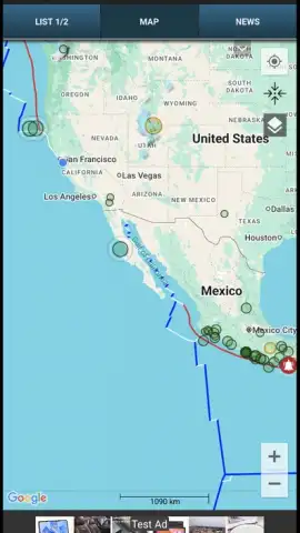 AllQuakes скриншот 2