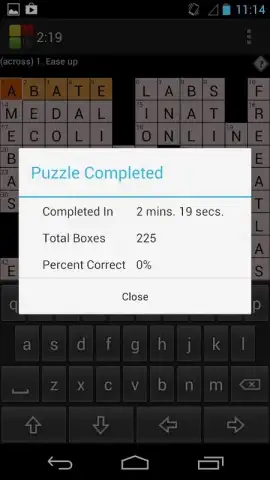 Crossword Puzzle скриншот 7
