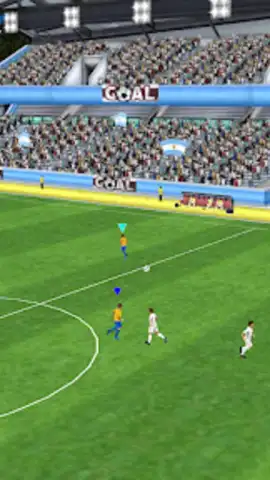 Football Soccer League Game 3D скриншот 2