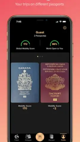 Passport Index скриншот 9