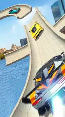 Impossible GT Car Racing Stunts 2019 скриншот 13