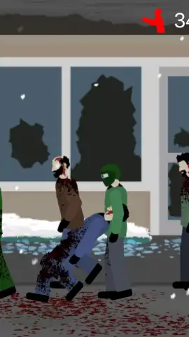 Flat Zombies: Cleanup and Defense скриншот 2