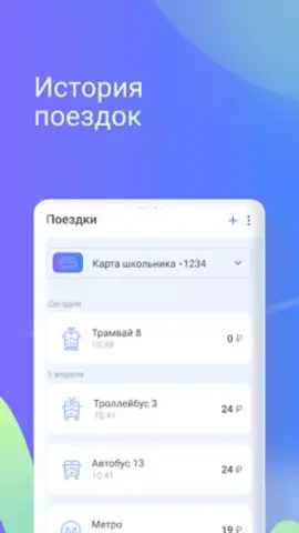 Транспортная карта скриншот 4